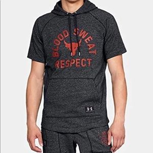 Under Armour blood sweat respect pullover short sleeve